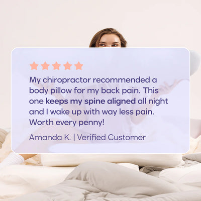 Slumbrella BodyCloud+ Pillow